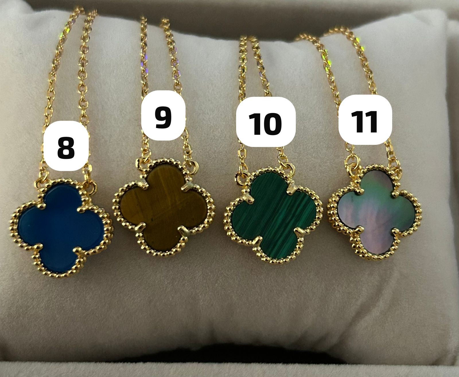 Lavish Flower Necklace (1 Chain color by number)
