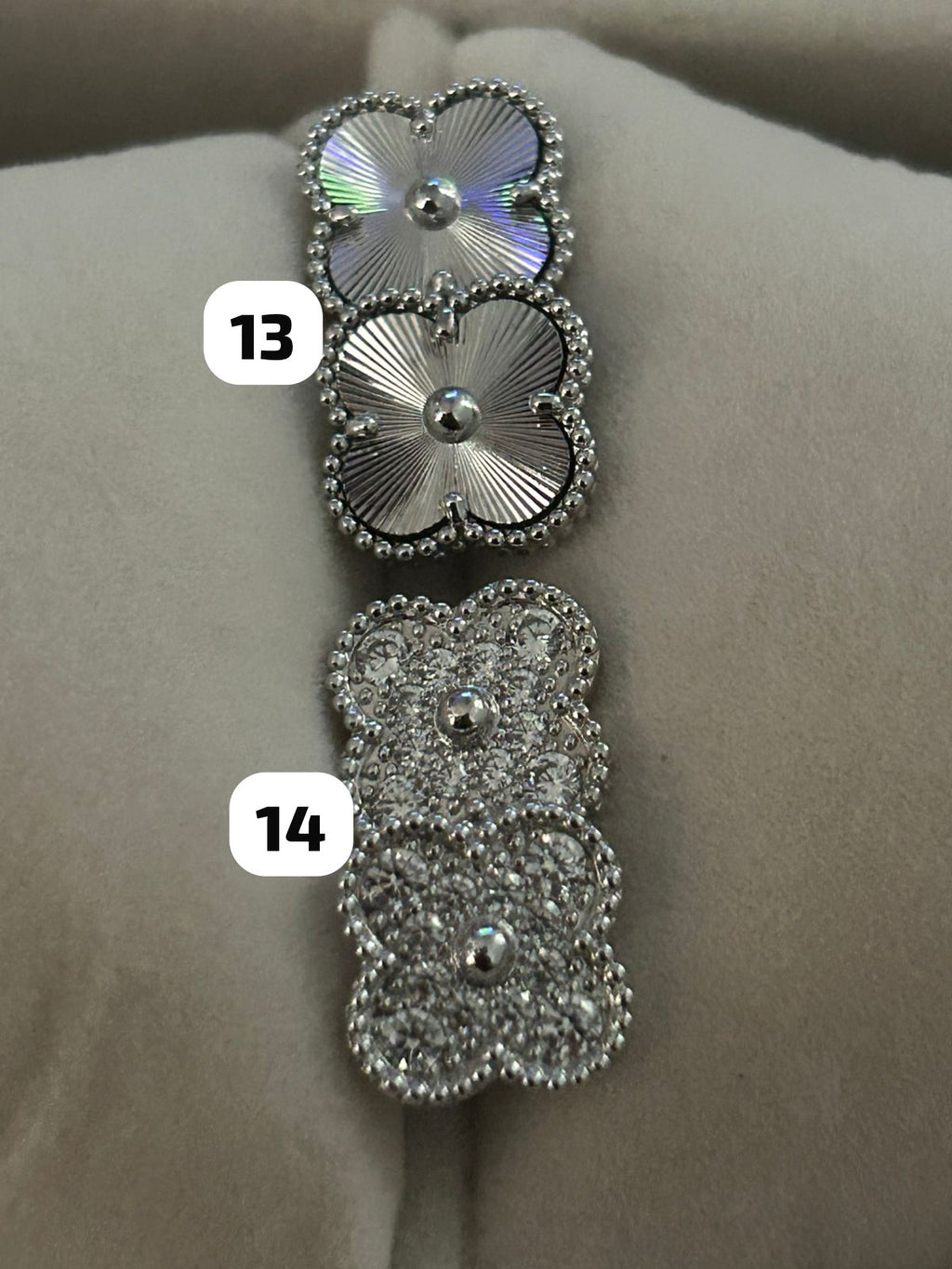 Lavish Flower Earrings (one pair)