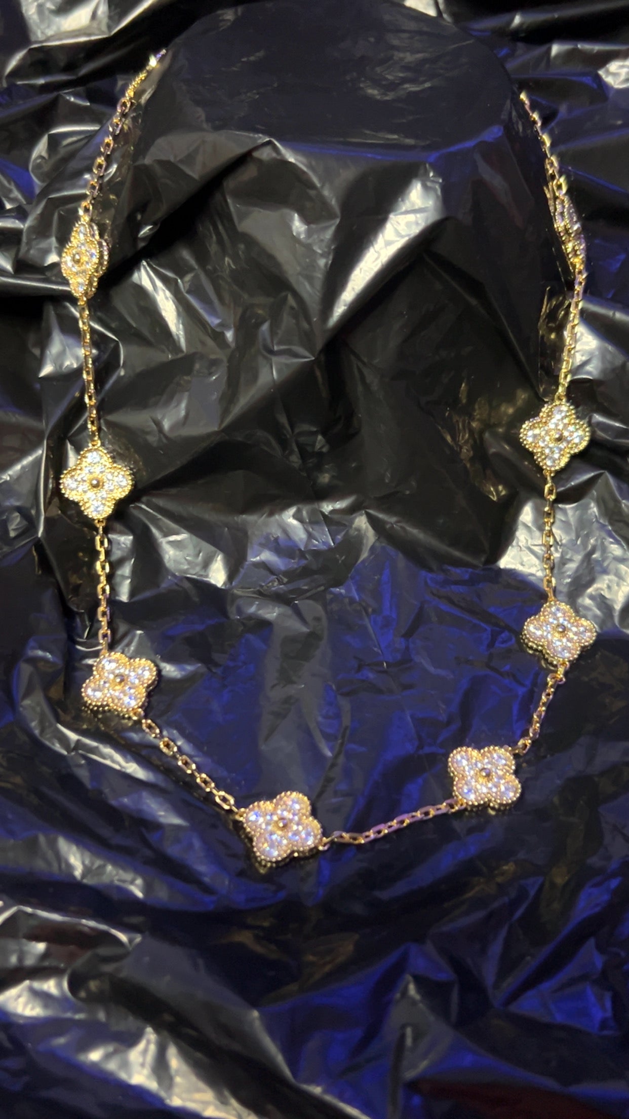 Lavish 10 Flower Necklace