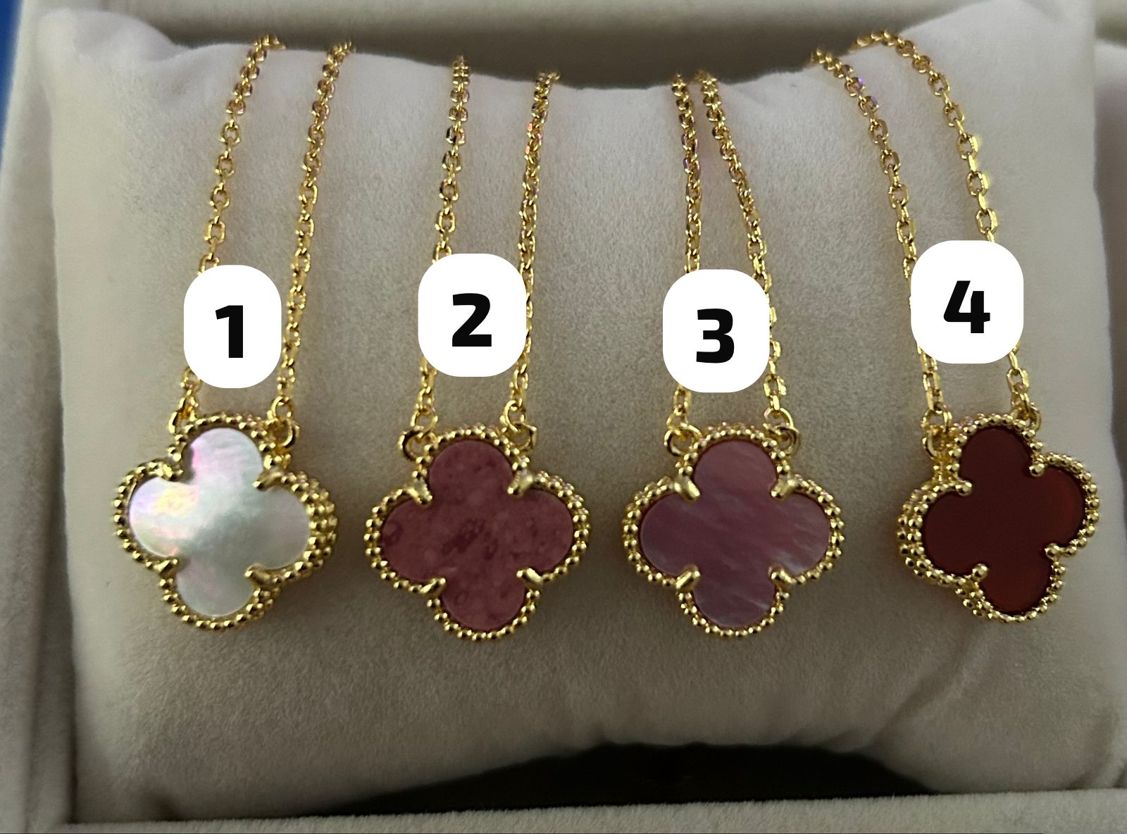 Lavish Flower Necklace (1 Chain color by number)