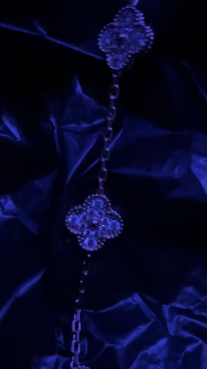 Lavish 10 Flower Necklace